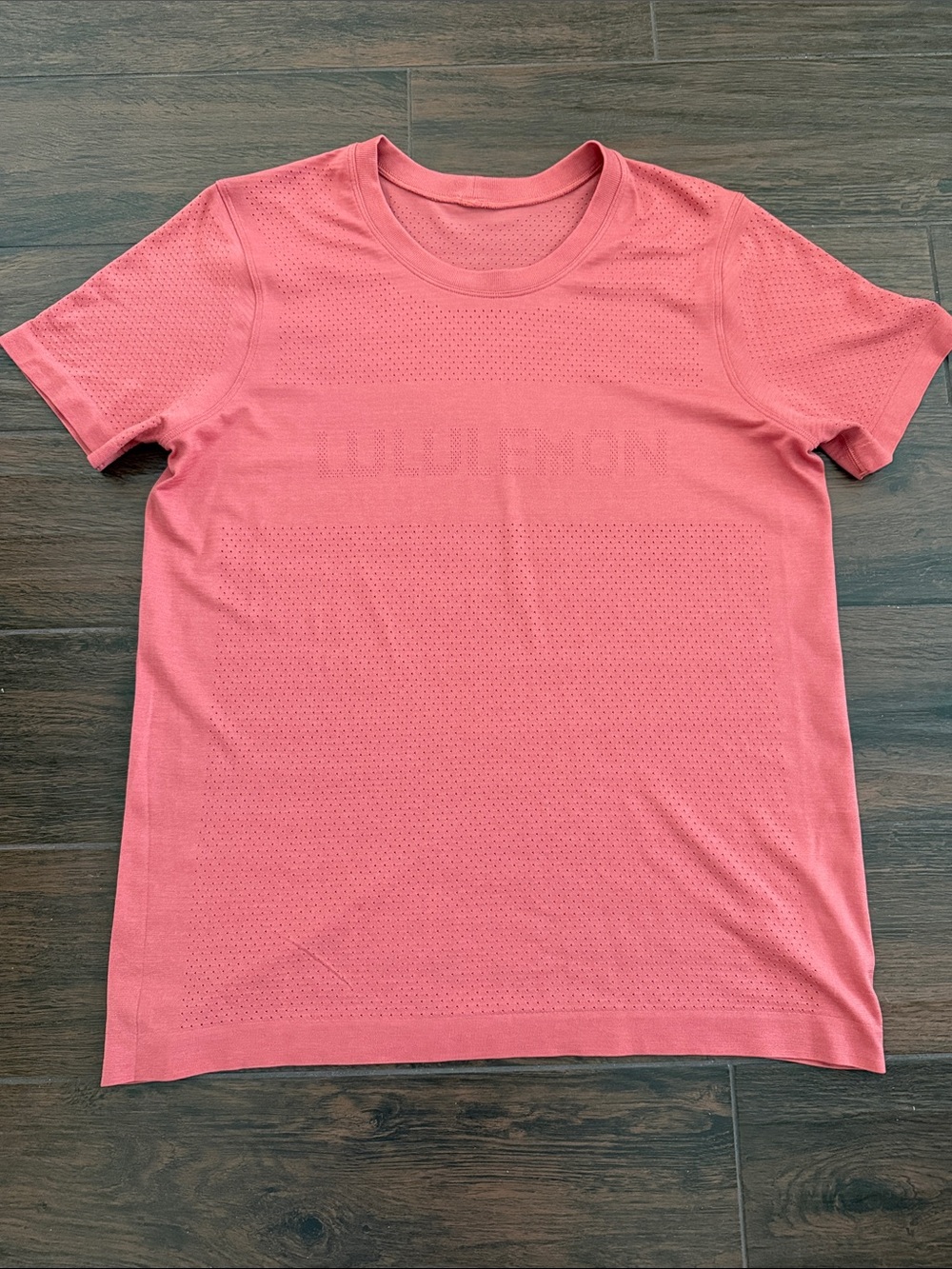 lululemon athletica Terracotta Short Sleeve Breeze By Tee